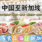 新加坡冷链运输—冷冻食品肉类海鲜拼箱海运到新加坡