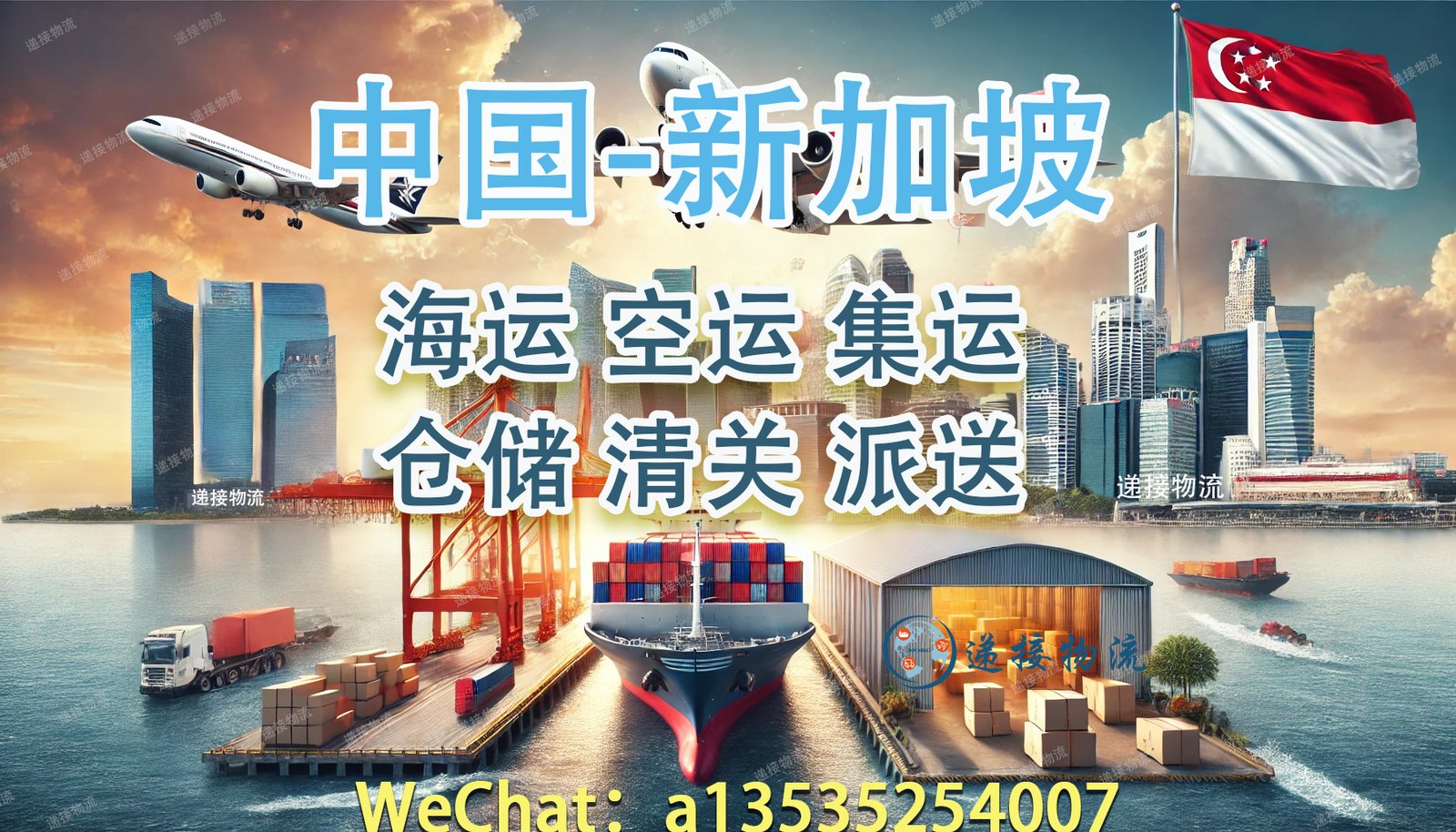 中国至新加坡集运物流哪家好?递接物流为您推荐。