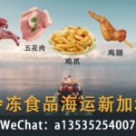 (冷冻排骨、五花肉、鸡翅鸡脚、家乡自制酱料）海运新加坡-冷链-18度