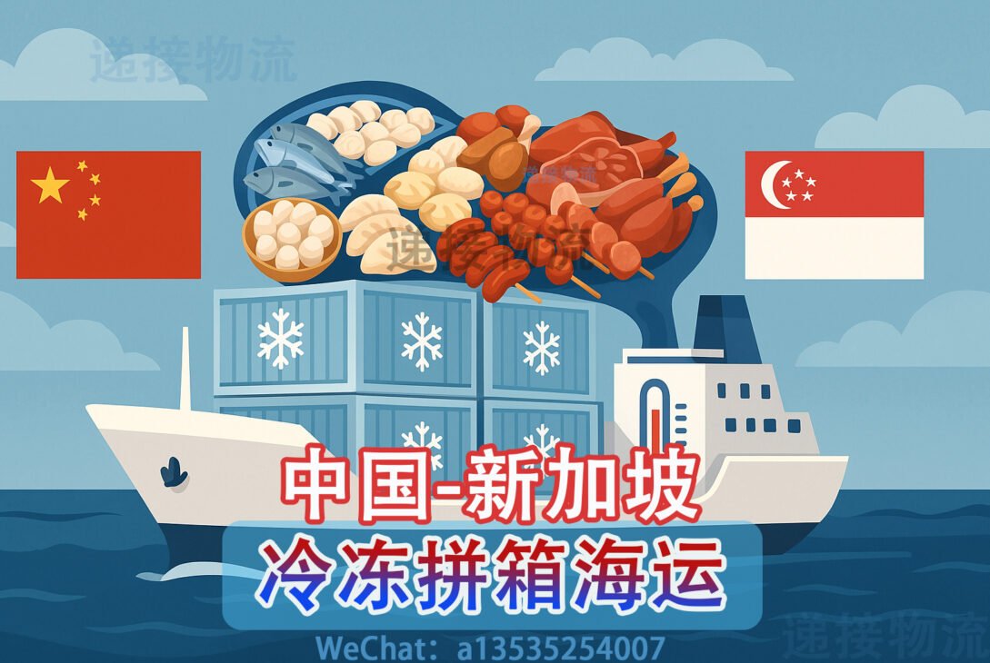专业冷冻拼箱海运服务→从中国到新加坡的安心食品运输解决方案